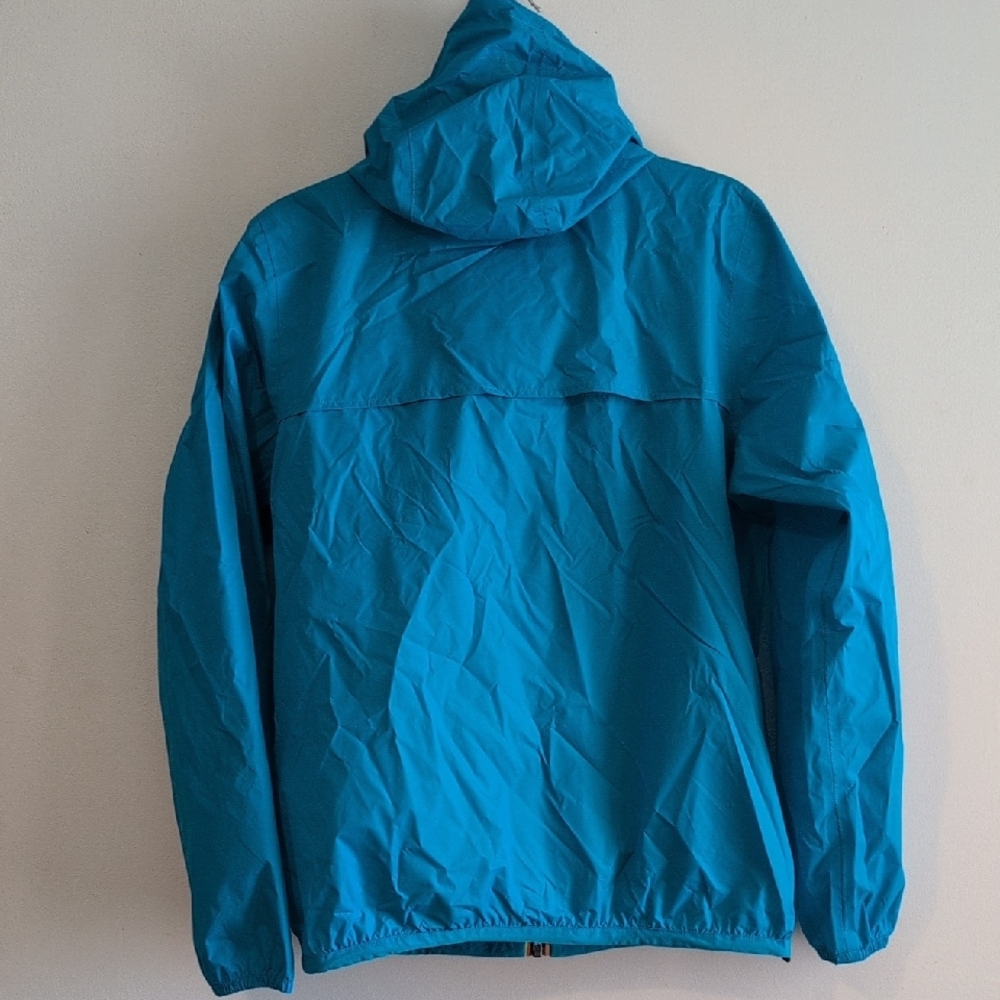 K-Way Vibrant Blue Windbreaker Jacket - Picture 3 of 3